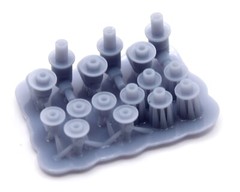 1/20 suspension set for Tyrrell 6 wheeler – Tamiya 20053, Tamiya 20058