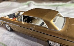 Vintage amt “Street Shaker” 64 Chevy Impala SS Model, kit # T408601 Built Stock
