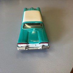 1958 Edsel Pacer Hardtop Dealer Promo Model Car Turquoise & White