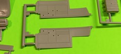 1947 Chevy Moebius Galaxie 1/25 Interior Dash Bench Seat Door Panels 46 48