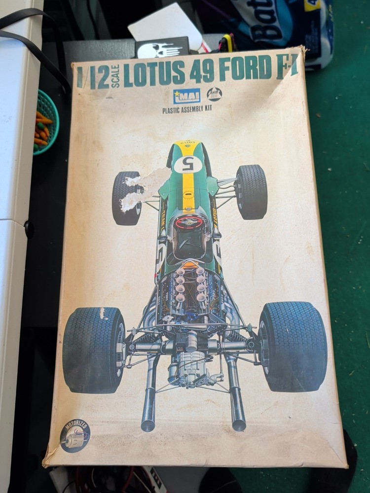 Imai 3203 Motorized Lotus 49 Ford F-1 Grand Prix Series Assembly Kit 1/12