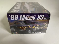 Revell 66 Chevrolet Malibu SS 2’N1 Plastic Model Kit Sealed Box