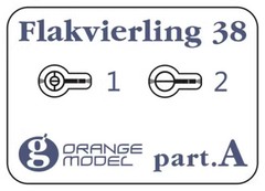 Orange Hobby G72-200 1/72 German 20mm Flakvierling 38