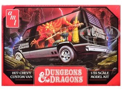 SKILL 2 MODEL KIT 1977 CHEVROLET VAN “DUNGEONS & DRAGONS” 1/25 BY AMT AMT1568