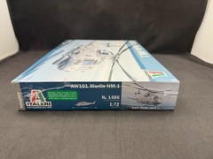 Italeri AW101 Merlin HM.1 Helicopter 1:72 Scale Plastic Model Kit 1486 NISB