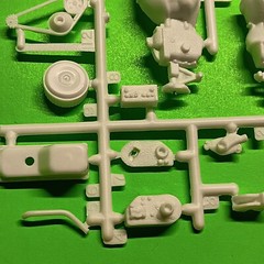 1972 GMC Jimmy Blazer 4×4 1/25 AMT Stock 350 Engine Transfer Case Model Truck