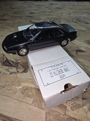AMT Ertl 1989 Chevrolet Beretta GT BLACK 1/25 Dealer Promo model car 6058