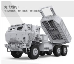 MENG 72004 1/72 U.S. M142 HIMARS High Mobility Artillery Rocket System Model Kit