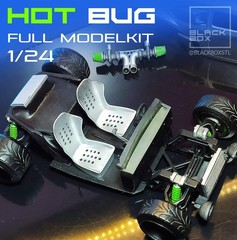 1:25-1:24 Scale VW HotBug Model Kit-Unpainted-Unassembeled