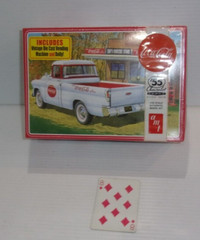 AMT COCA COLA 55 CHEVY CAMEO PICKUP TRUCK MODEL KIT plastic 1:25 Scale