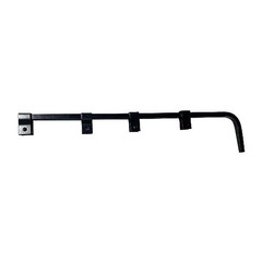 Pair Mud Flap Hangers Kit 30″ Use 24″ Wide Semi Truck Mudflaps Steel Straight