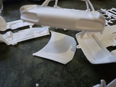 Revell 1/24 Camaro model Body & Suspension Parts W98