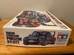 Tamiya 1:24 Taisan Starcard Porsche 911 GT2 Model Kit # 24175*2500 – Open Box
