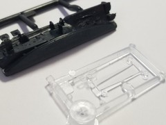67 Chevy Impala DASH & SPEEDOMETER LENS from AMT 1:25 Model Supernatural 1967