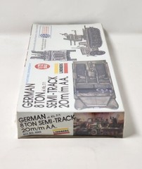 German Sd.Kfz.7/1 8 Ton Half Track Quad 20m/m AA. 1/72 Scale Model 1974 Sealed