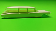AMT 1959 Cadillac Ambulance 1/25 Ecto 1 Ghostbusters Hearse Body Frame Chassis