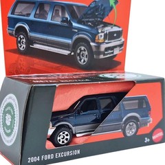 Hot Wheels Match Box Moving Parts 2004 Ford Excursion for 3 Years 1/64, Blue