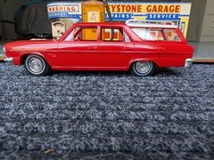 1966 RAMBLER CROSS COUNTRY WAGON RED PROMO w/ 2 Tone Interior-Exceptional Cond