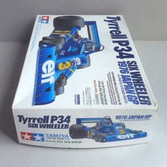 TAMIYA 1/20 Tyrrell P34 Six Wheeler 1976 Japan GP Kit 20058 w/Photo-etched parts
