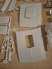 Revell 1970 Dodge Challenger T/A 2in1 1:24 Model Kit Partially Together