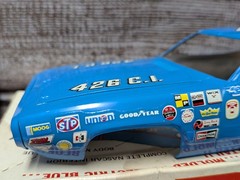 MPC Nascar Series Petty Plymouth Road Runner Model Kit Parts 1/25 Scale