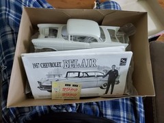 AMT/Ertl Coca-Cola 1957 Chevy Bel Air Hardtop VTG 1998 1:25 Model NEW Open Box