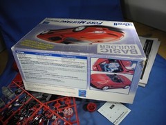 Revell 0859 1/25 Scale Basic Builder ’94 Ford Mustang Mach III Partially Built