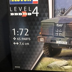 REVELL 03345 ATF DINGO 1 ARMOURED VEHICLE MODEL KIT-NIB-1:72 SCALE
