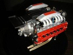 Pocher 1/8 Scale Ferrari Testarossa Full Engine Transkit Upgrade Ltd Edition