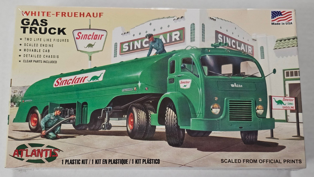 Atlantis H1402 White-Fruehauf Gas Truck Sinclair LN #0590