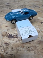 ERTL 1:24 1970 Chevrolet Corvette LT-1 Stingray Promo Car Mulsanne Blue 6878