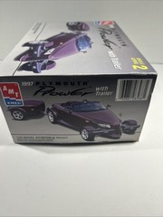 VTG AMT ERTL 1997 Plymouth Prowler & Trailer Plastic Model Kit 1/25th Open Box