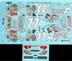 NASCAR DECAL #77 JASPER RED GASKET 2000 FORD TAURUS ROBERT PRESSELY 1/24 SLIXX