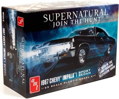 1967 Chevy Impala 4-Door Supernatural 1:25 Scale Model Kit