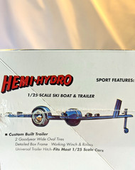 REVELL HEMI HYDRO SKI BOAT & TRAILER model kit NEW in FACTORY SEALED BOX