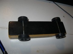 Pinewood Derby Car + extra car kit