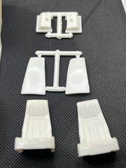 1/25 Scale AMT Cuckoo Nest Custom Ford Van Interior Parts Lot