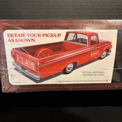 AMT 1559 FOUR SIXES RANCH 1963 FORD F-100 PICKUP MODEL KIT-NIB-1/25 SCALE