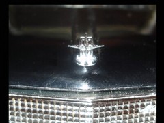 1956-1960 CONTINENTAL PROMO CAR OR TOY STORE REPRODUCTION PLASTIC HOOD ORNAMENT