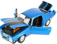 Race Car 69 Camaro Z28 Chevy Hot Rod Custom Built Metal Body Model 55 57 1957