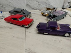 Model Junkyard/parts Plastic , Nice Custom Vintage Car Lot Of 5 Custom Fords