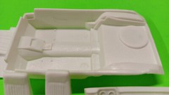 AMT ’77 Ford Pinto 1/25 Frame Axle Interior Tub Bucket Seats Dash Steering Wheel