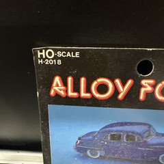 Alloy Forms / SS Ltd. HO #2018 De Soto, 1949 Custom 4-Door, Unpainted Kit