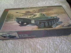 Glencoe Models 1/32 PT-76 Amphibious Tank Model Kit #06401