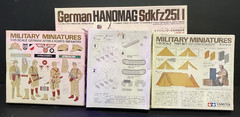 Tamiya 1/35 German Hanomag Sd.Kfz.251 Bundle + AFV Club Tracks Afrika Korps NOS