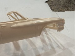 JO-HAN 1962 PLYMOUTH FURY CONV ORIGINAL BODY! NOS!! CIRCA 1970’s! VMCP!