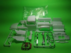 56 1956 Foose Ford FD-100 Pickup Truck 1/25 Body Cab Bed Glass Bumpers Interior