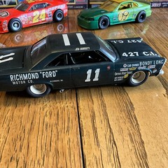 Built Model Car , AMT 1965 Galaxie 500 Vintage Style Stock Car