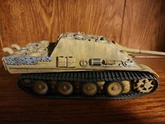 Vintage German Panther Panzerkampfwagen V Tank WWII 1943-1945, Hand Painted