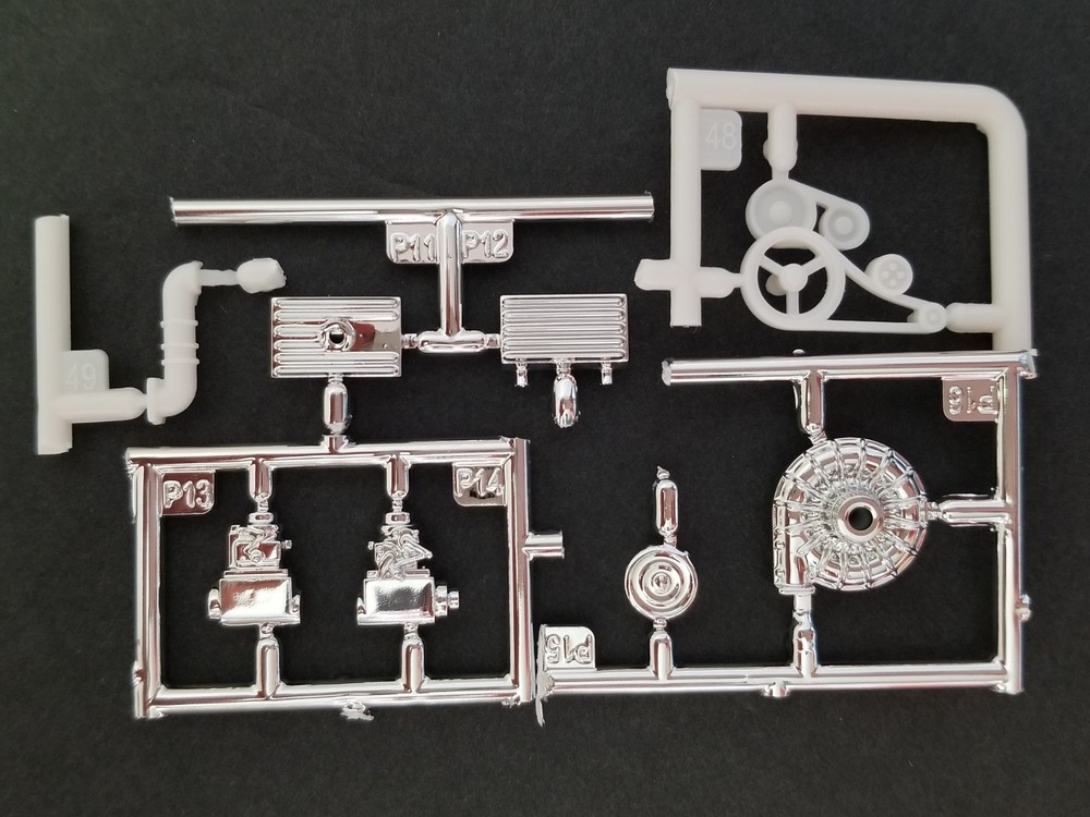 SUPERCHARGER / BLOWER for Y-Block Engine from 1963 Ford F100 AMT 1:25 Model Kit
